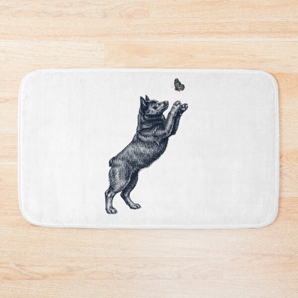Item preview, Vintage Schipperke with Butterfly Dog Mom Owner designed and sold by TerryConnells.