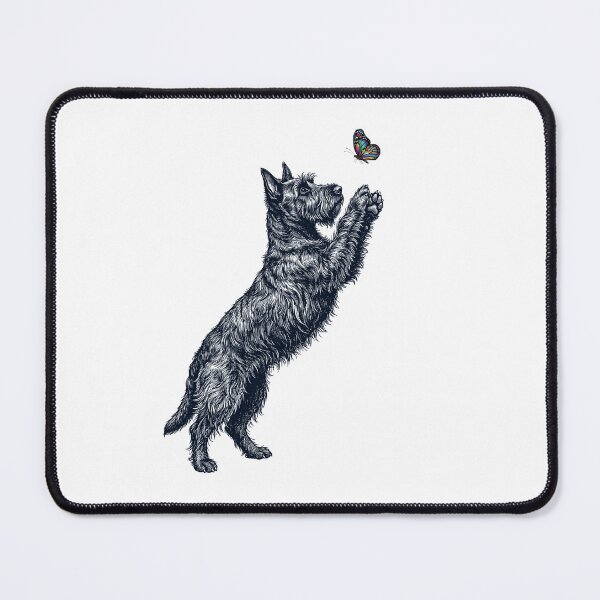 Item preview, Vintage Scottish Terrier with Butterfly Dog Mom Owner designed and sold by TerryConnells.