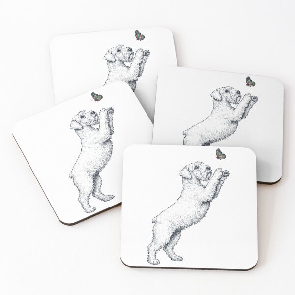 Item preview, Vintage Sealyham Terrier with Butterfly Dog Mom Owner designed and sold by TerryConnells.