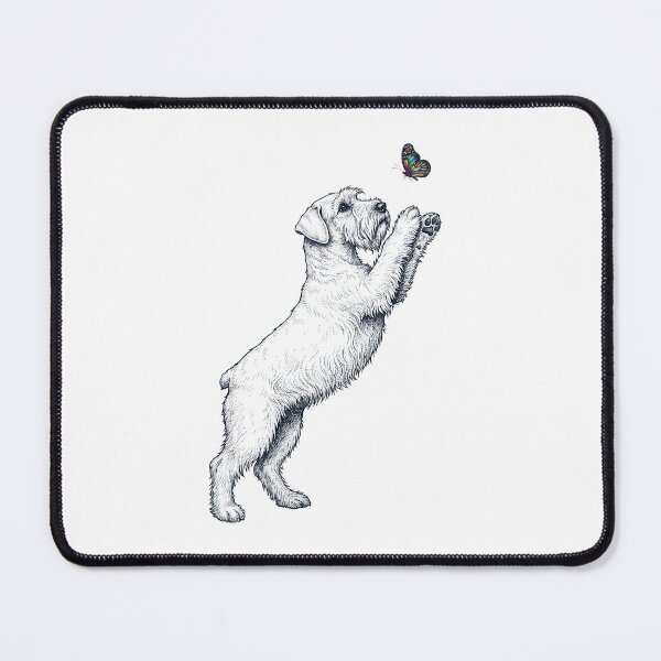 Item preview, Vintage Sealyham Terrier with Butterfly Dog Mom Owner designed and sold by TerryConnells.