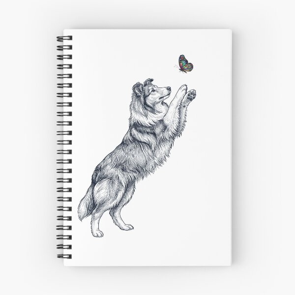 Item preview, Vintage Shetland Sheepdog with Butterfly Dog Mom Owner designed and sold by TerryConnells.