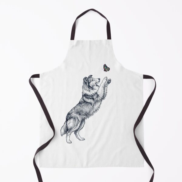 Item preview, Vintage Shetland Sheepdog with Butterfly Dog Mom Owner designed and sold by TerryConnells.
