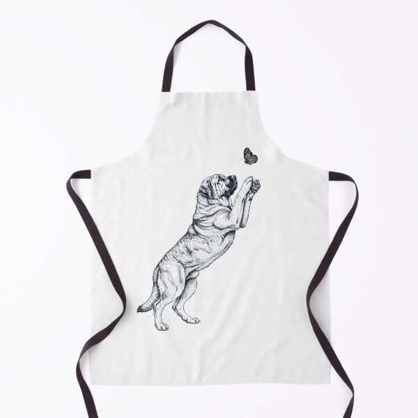 Item preview, Vintage Spanish Mastiff with Butterfly Dog Mom Owner designed and sold by TerryConnells.