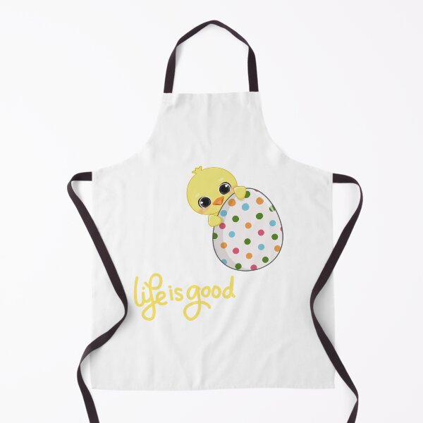 Item preview, Positive vibe good quote life is good chicken Life Is Good Cute Baby Chick Easter Illustration – Kawaii Spring Chicken Design designed and sold by JessLamunn89.