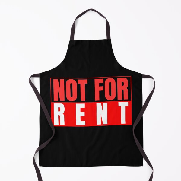 Item preview, Not For Rent Funny Bold Typography T-Shirt Sarcastic Independent Gift Tee designed and sold by oonproducts.