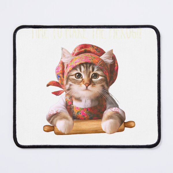 Item preview, Babushka Cat Making Pierogi T-Shirt designed and sold by kakashii7.