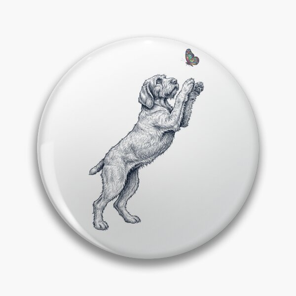 Item preview, Vintage Spinone Italiano with Butterfly Dog Mom Owner designed and sold by TerryConnells.