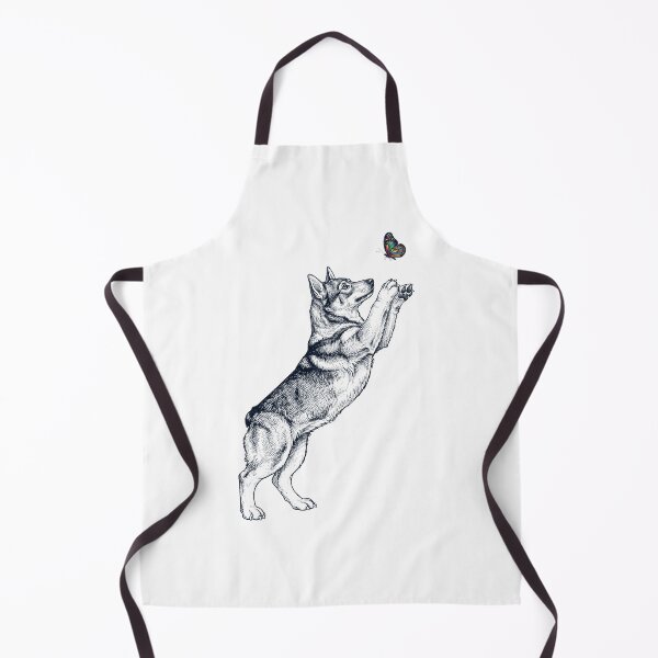 Item preview, Vintage Swedish Vallhund with Butterfly Dog Mom Owner designed and sold by TerryConnells.