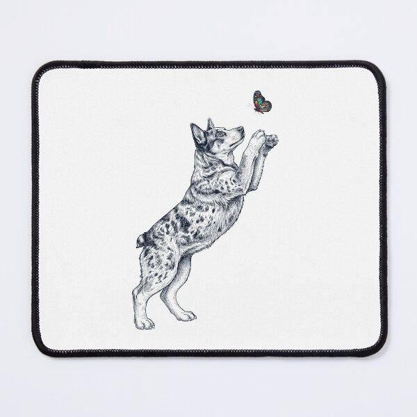 Item preview, Vintage Texas Heeler with Butterfly Dog Mom Owner designed and sold by TerryConnells.