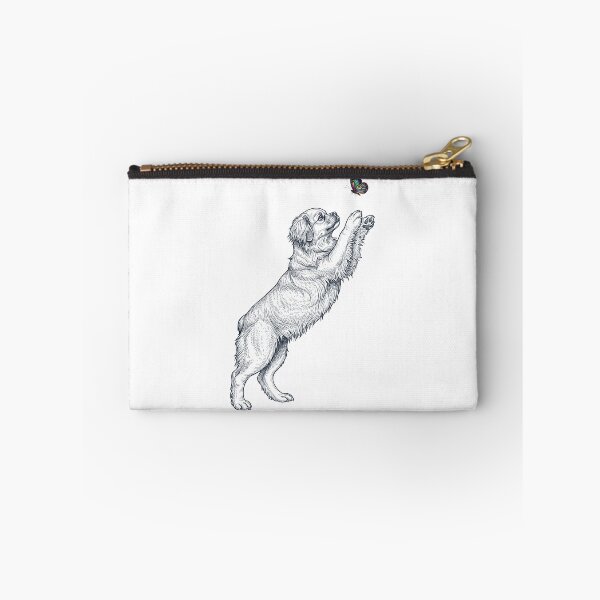 Item preview, Vintage Tibetan Spaniel with Butterfly Dog Mom Owner designed and sold by TerryConnells.