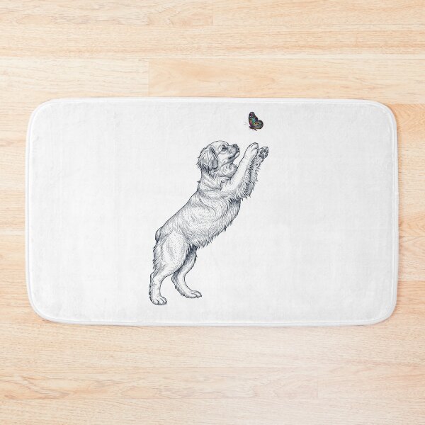 Item preview, Vintage Tibetan Spaniel with Butterfly Dog Mom Owner designed and sold by TerryConnells.