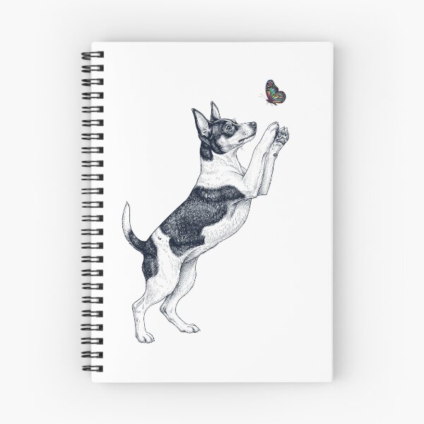 Item preview, Vintage Toy Fox Terrier with Butterfly Dog Mom Owner designed and sold by TerryConnells.
