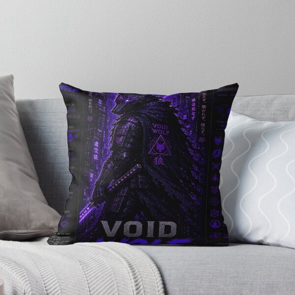 Item preview, Void Wolf (Series 9) - Cyberpunk Interstellar Apex Predator Shinobi Art designed and sold by RiteshCenter.