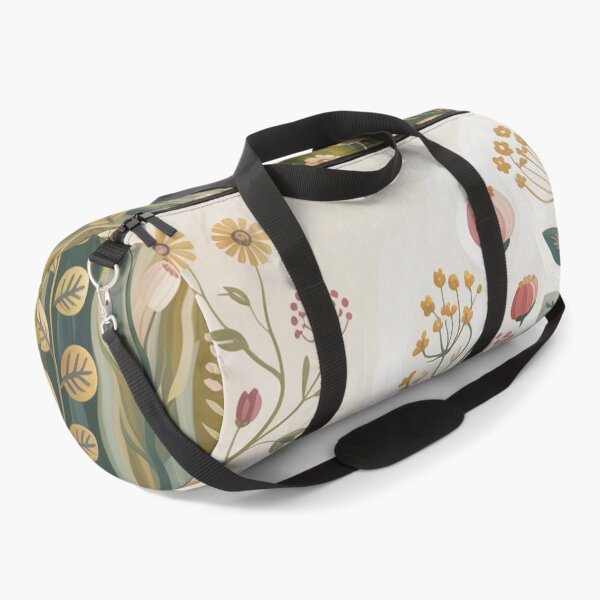 Item preview, Gustav Klimt Style Wildflower Meadow Art Nouveau Gold Floral Print designed and sold by Tamas Das.