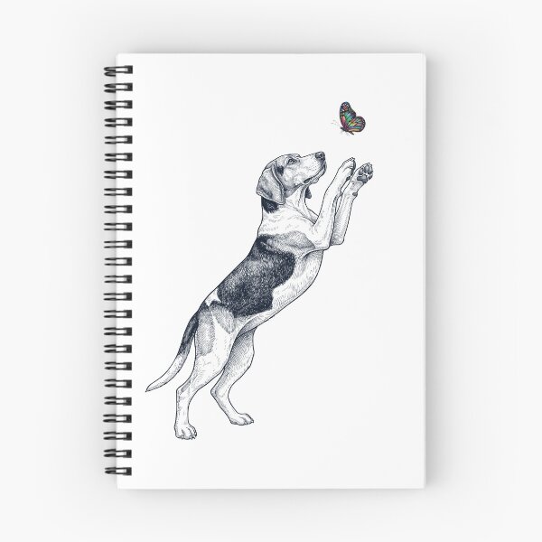 Item preview, Vintage Treeing Walker Coonhound with Butterfly Dog Mom Owner designed and sold by TerryConnells.