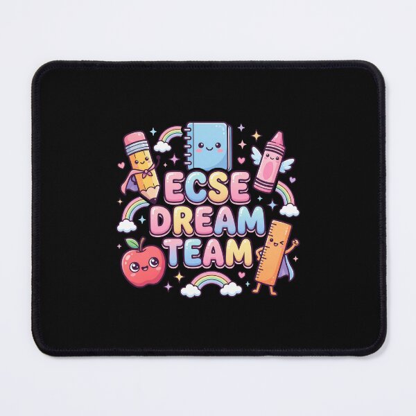 Item preview, ECSE Dream Team – Cute Kawaii School Mascot Squad Teacher Appreciation Design designed and sold by DesignDoodleArt.