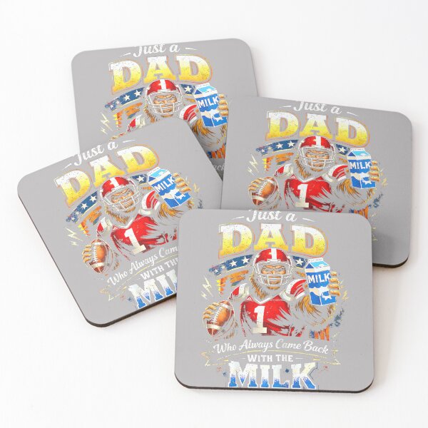 Item preview, Sasquatch Football Dad Who Always Came Back with The Milk designed and sold by GreggRoss.
