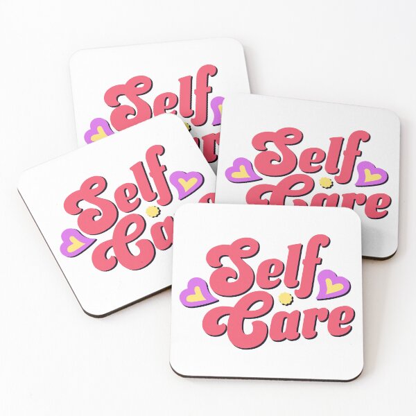 Item preview, Self Care Love Hearts Motivational  designed and sold by Doodle Moon Studios.