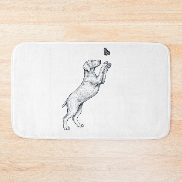 Item preview, Vintage Weimaraner with Butterfly Dog Mom Owner designed and sold by TerryConnells.