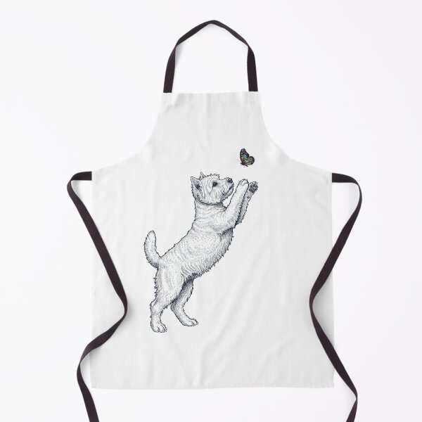 Item preview, Vintage West Highland White Terrier with Butterfly Dog Mom Owner designed and sold by TerryConnells.
