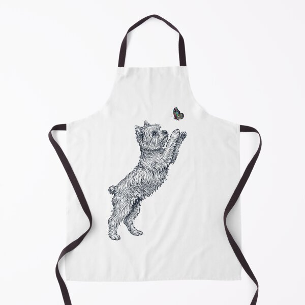Item preview, Vintage Yorkshire Terrier with Butterfly Dog Mom Owner designed and sold by TerryConnells.