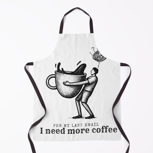 Item preview, Per My Last Email I Need More Coffee Burnout designed and sold by Bi' Dünya Şey.