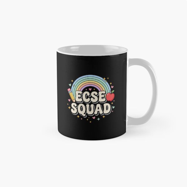 Item preview, ECSE Squad – Cute Kawaii School Squad Teacher Appreciation Design designed and sold by DesignDoodleArt.