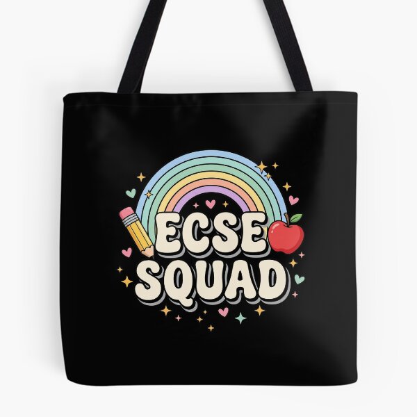 Item preview, ECSE Squad – Cute Kawaii School Squad Teacher Appreciation Design designed and sold by DesignDoodleArt.