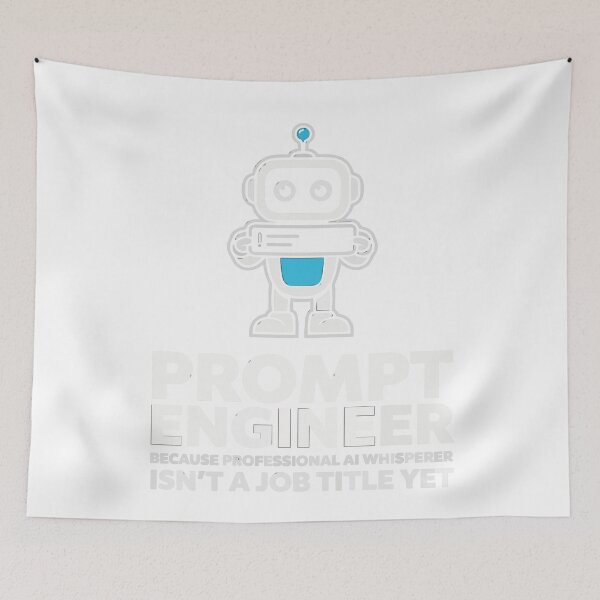 Item preview, Prompt Engineer Professional AI Whisperer Robot designed and sold by Bianca Oltean.