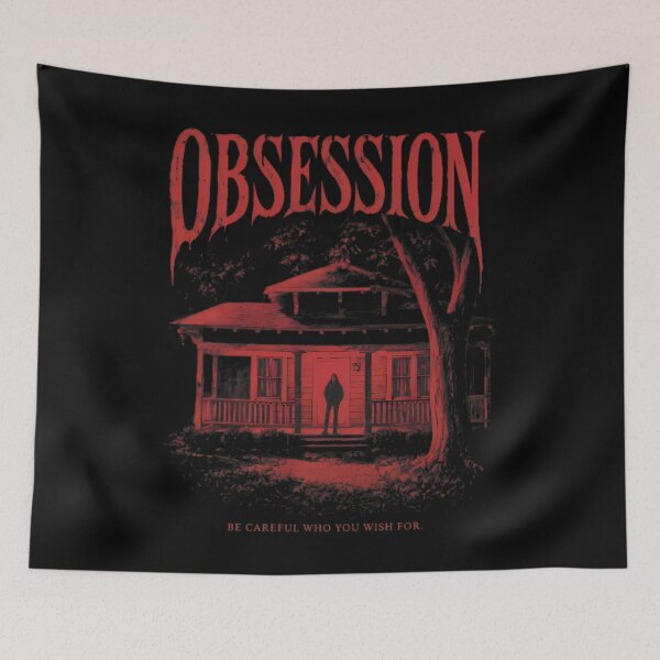 Item preview, Obsession Movie - Dark Romance Horror Movie, Vintage 2026 Thriller Film designed and sold by NonBuyingData.