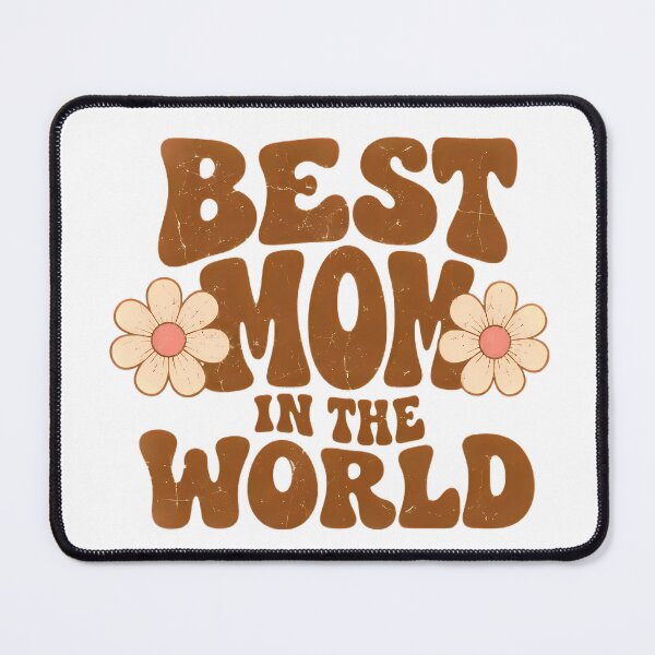 Item preview, Best Mom in the World retro typography design designed and sold by By:MarcinK.