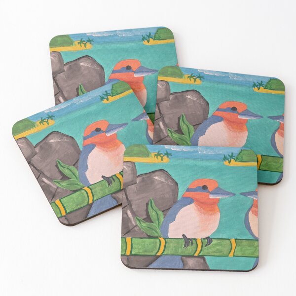 Item preview, Guam Kingfishers designed and sold by Petrina Paints.