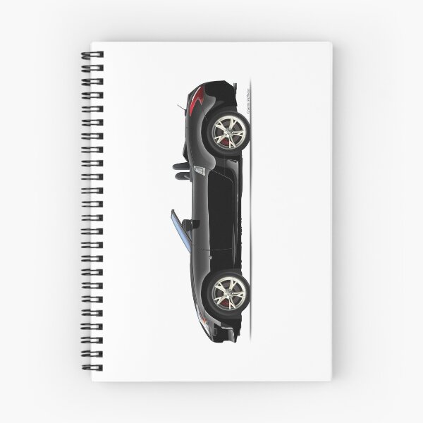 Item preview, NISSAN 370Z ROADSTER 2014 BLACK  designed and sold by Grubby Fingers Aircraft Illustration.