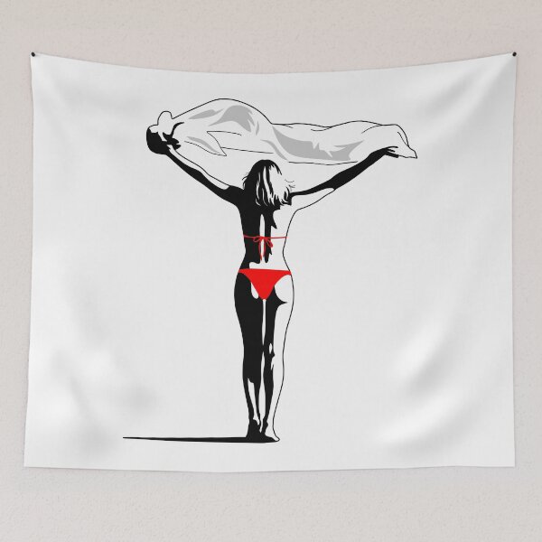Item preview, Minimalist Female Figure Art designed and sold by Studio pod Burom.