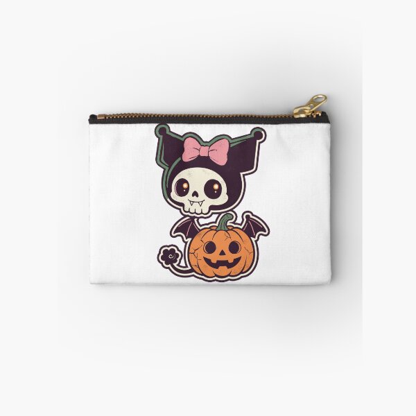 Item preview, Pink Bow Skull & Bat Wing Pumpkin designed and sold by SugarCore.