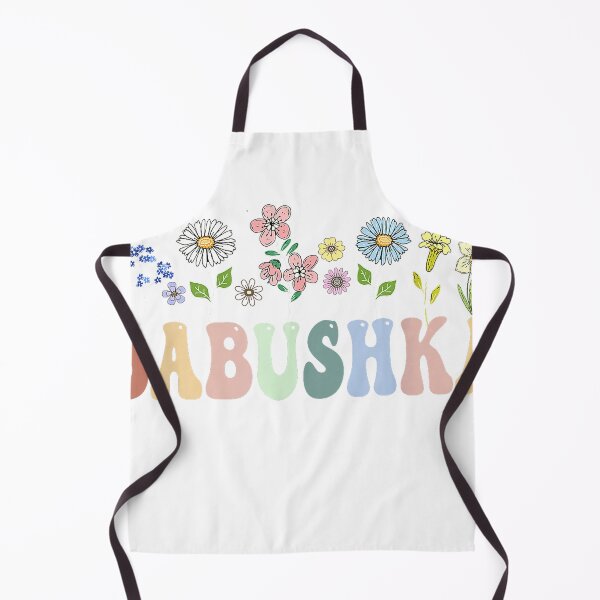 Item preview, Babushka Gifts Women Wildflower Floral Design Babushka T-Shirt designed and sold by JJLetterDesigns.