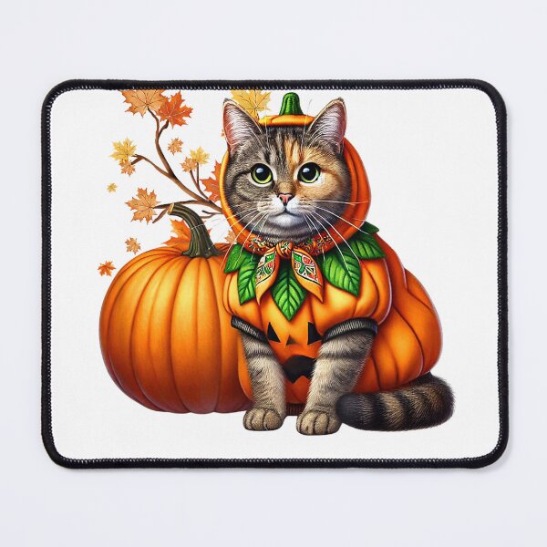 Item preview, Babushka Halloween Cat Pumpkin T-Shirt designed and sold by Voila-creative.
