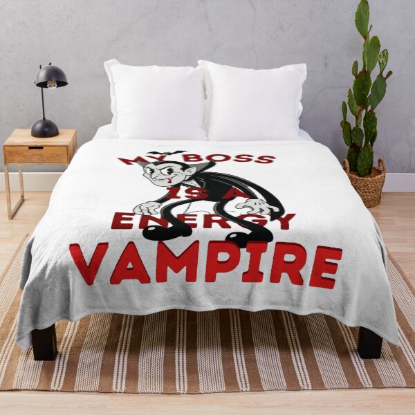 Item preview, My Boss is a Energy Vampire designed and sold by ARTProject79.