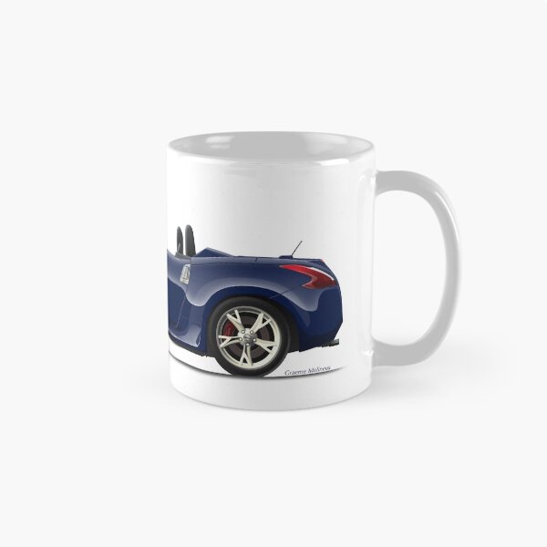Item preview, NISSAN 370Z ROADSTER 2014 DEEP BLUE designed and sold by Grubby Fingers Aircraft Illustration.