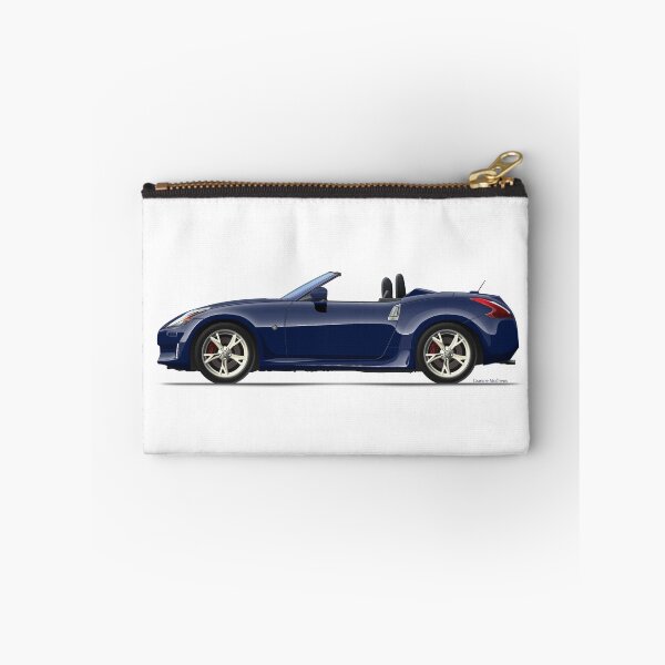 Item preview, NISSAN 370Z ROADSTER 2014 DEEP BLUE designed and sold by Grubby Fingers Aircraft Illustration.