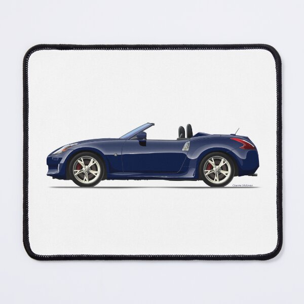 Item preview, NISSAN 370Z ROADSTER 2014 DEEP BLUE designed and sold by Grubby Fingers Aircraft Illustration.