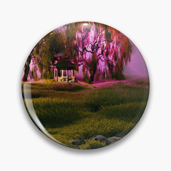 Item preview, Series The Glow of the Pagoda Part 3 Quiet Road Forward designed and sold by MaxDreamsArt.