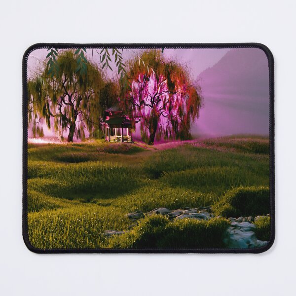 Item preview, Series The Glow of the Pagoda Part 3 Quiet Road Forward designed and sold by MaxDreamsArt.