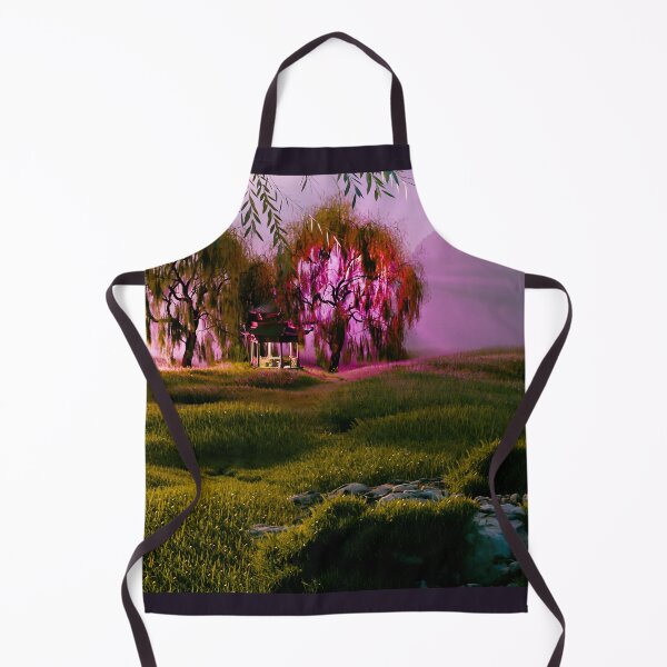 Item preview, Series The Glow of the Pagoda Part 3 Quiet Road Forward designed and sold by MaxDreamsArt.