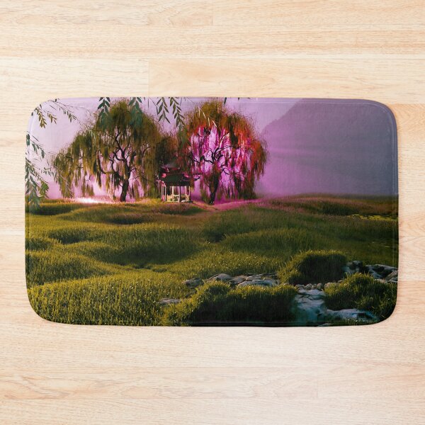 Item preview, Series The Glow of the Pagoda Part 3 Quiet Road Forward designed and sold by MaxDreamsArt.