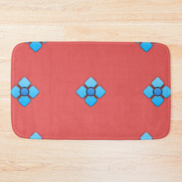 Item preview, Blue Geometric Floral Pattern Abstract Blue Blossom Design designed and sold by Faali950.