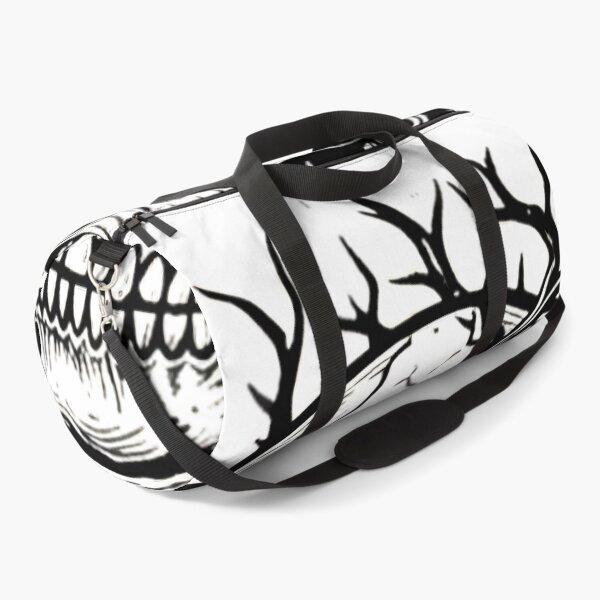 Item preview, Human skull with dry branches and burning torch designed and sold by By:MarcinK.