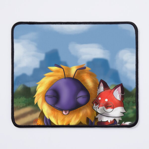 Item preview, Sweet Friendship Fox and Bumblebee designed and sold by Nekogobido.