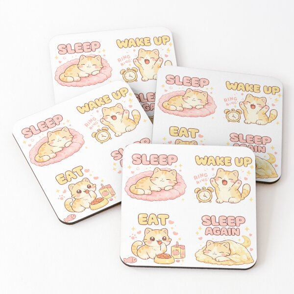 Item preview, Cat day off  designed and sold by Peachiethings.