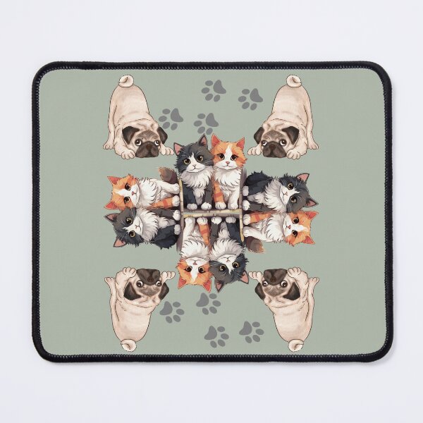 Item preview, Cute Pets Kaleidoscope Design designed and sold by Nene Bird Designs.